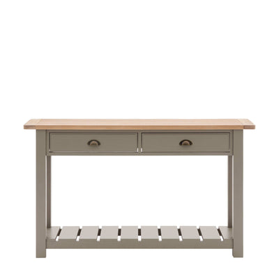 Bodhi Living Chapel 2 Drawer Console - Prairie House of Isabella UK