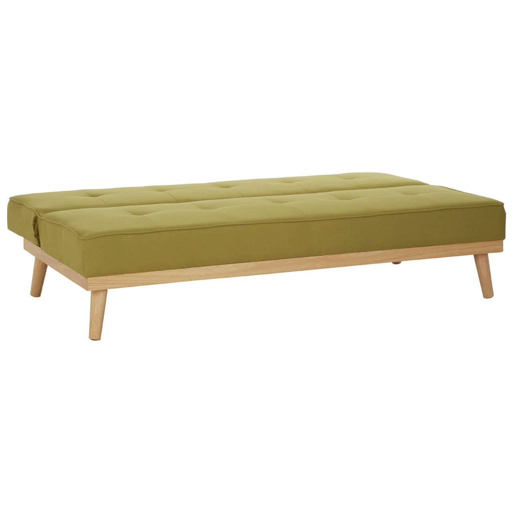 Stockholm 3 Seat Green Sofa Bed House of Isabella UK