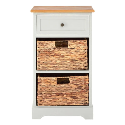 Noosa & Co. Living Vermont One Drawer Two Baskets Cabinet House of Isabella UK