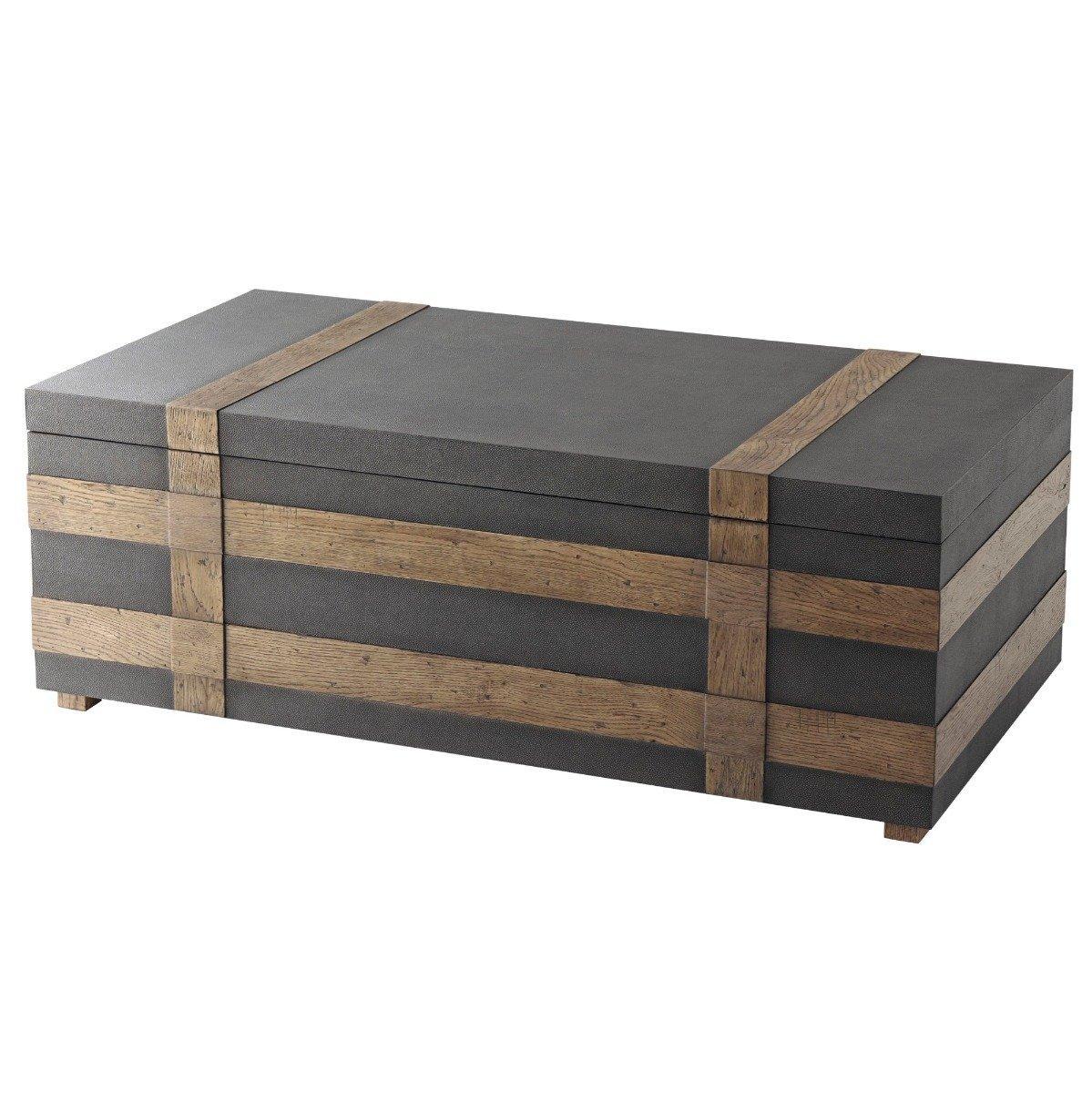 Theodore Alexander Living Coffee Table Muniment in Echo Oak House of Isabella UK