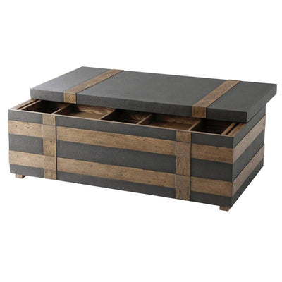 Theodore Alexander Living Coffee Table Muniment in Echo Oak House of Isabella UK