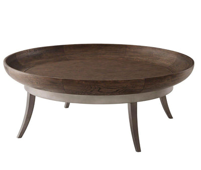 Theodore Alexander Living Round Coffee Table Bianca in Charteris Finish House of Isabella UK
