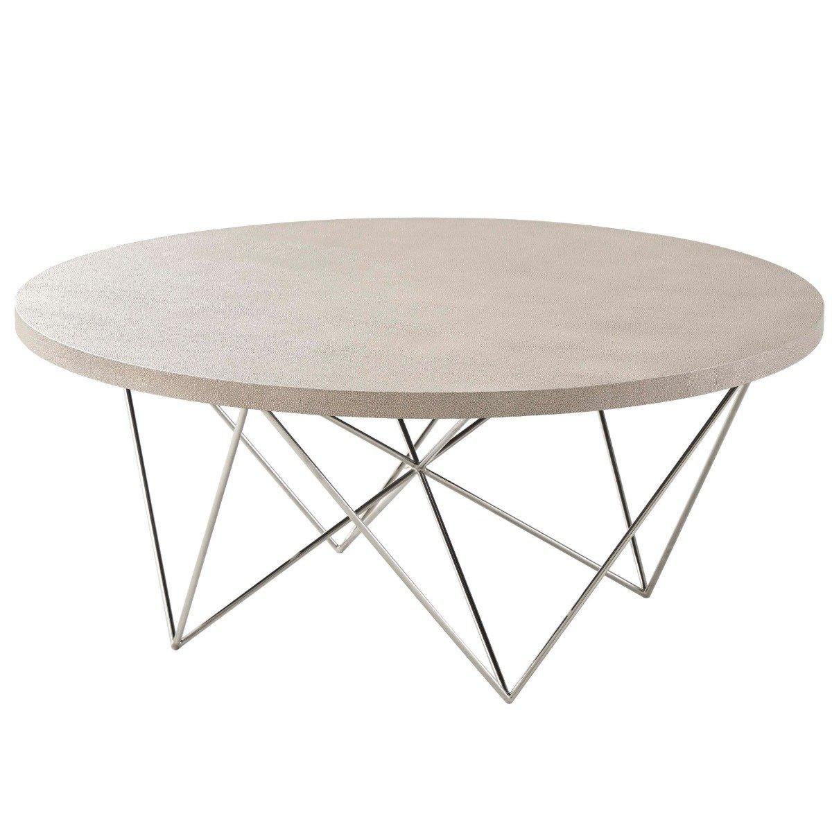 Theodore Alexander Living Ta Studio Coffee Table Brigham in Overcast Finish House of Isabella UK