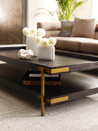 Theodore Alexander Living Ta Studio Large Coffee Table Casseopia Large in Rowan House of Isabella UK