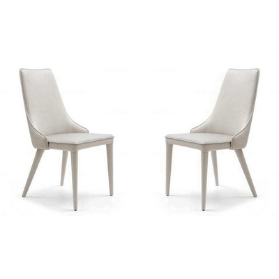 Tommy Franks Dining Caliche Dining Chair - Set of 2 - Cream House of Isabella UK