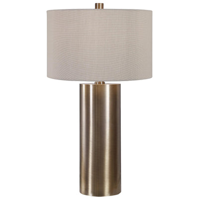 Uttermost Lighting Taria Brushed Brass Table Lamp House of Isabella UK