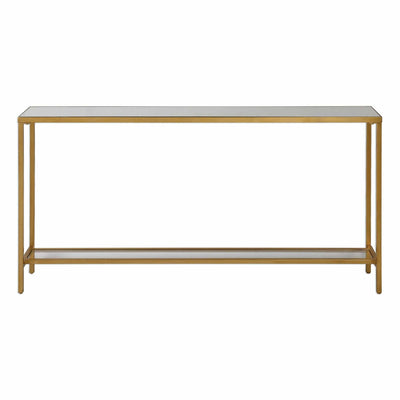 Uttermost Living Hayley Gold Console Table House of Isabella UK