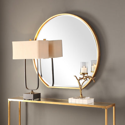 Uttermost Mirrors Cabell Gold Mirror House of Isabella UK