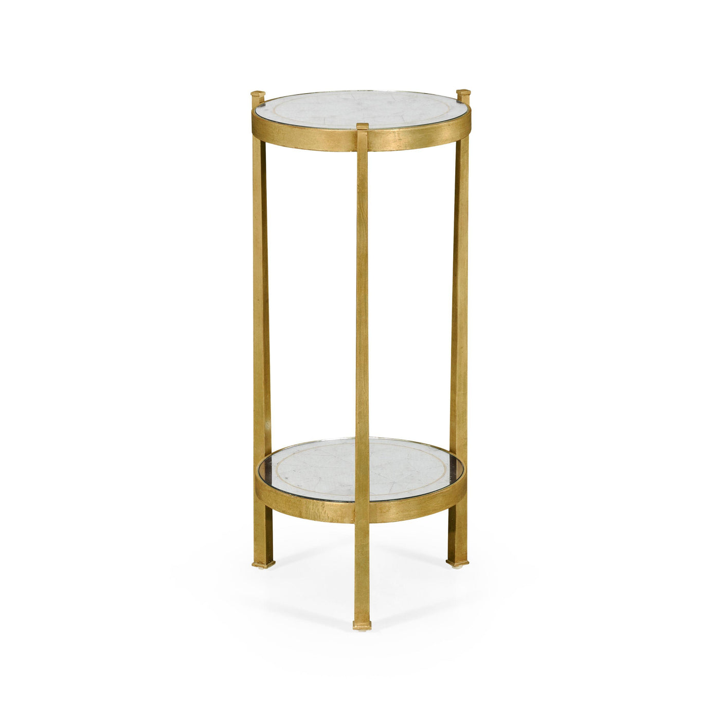 Jonathan Charles Wine Table Contemporary - Gilded