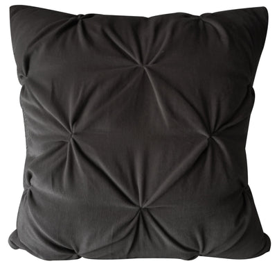 Earolstone Velvet Cushion Charcoal