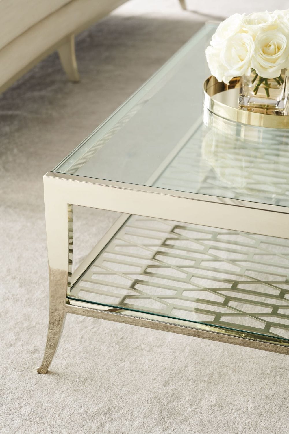 Caracole Living Pattern Recognition Coffee Table House of Isabella UK