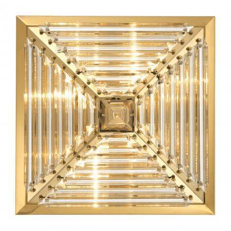 Eichholtz Lighting Ceiling Lamp Eden - Gold Finish House of Isabella UK