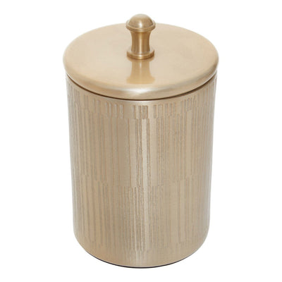 Hamilton Interiors Accessories Allure Champagne Finish Canister House of Isabella UK