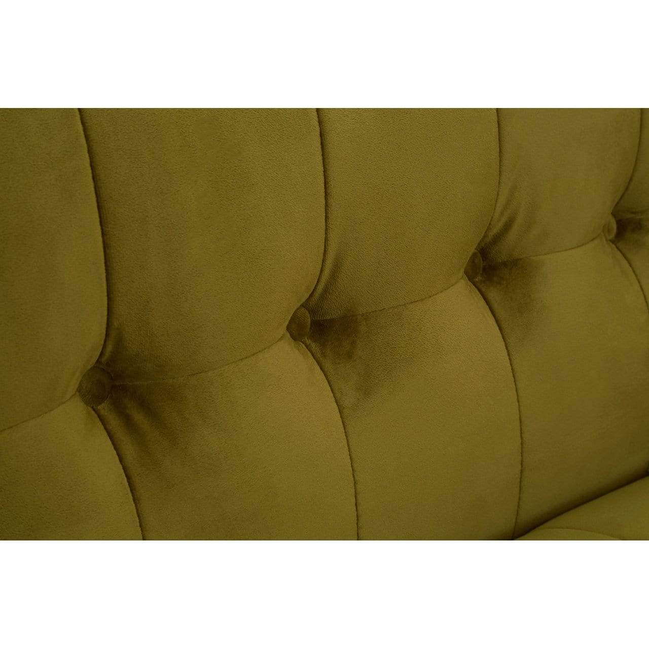 Hamilton Interiors Living Harissa 3 Seat Olive Velvet Sofa House of Isabella UK