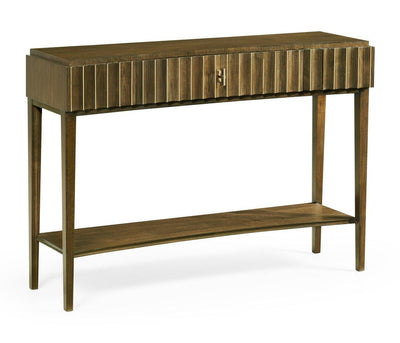 Jonathan Charles Living Jonathan Charles Console Table with Drawer Reeded House of Isabella UK