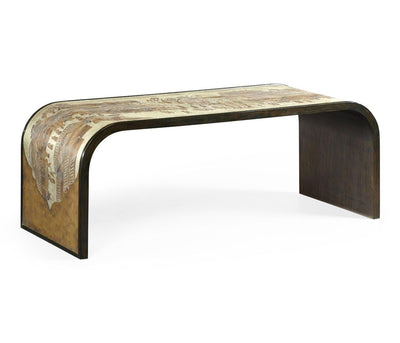 Jonathan Charles Living Jonathan Charles Curved Coffee Table Chinoiserie Style House of Isabella UK