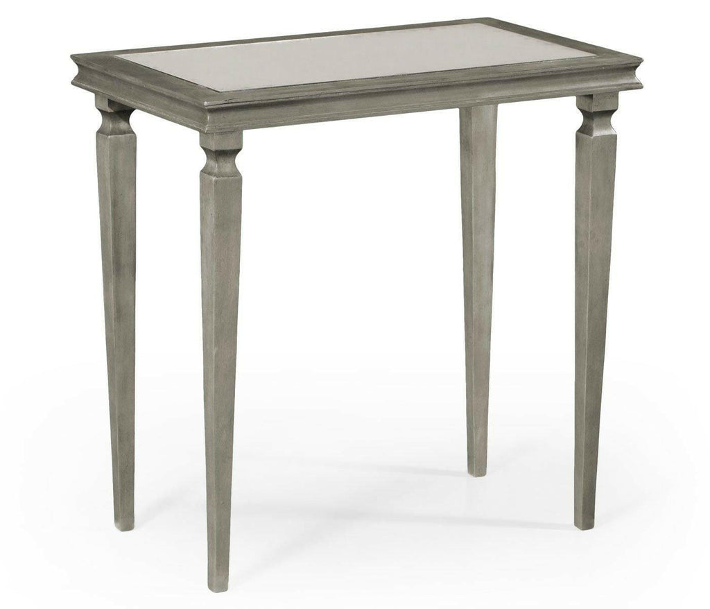 Jonathan Charles Side Table Italian Silver House of Isabella UK