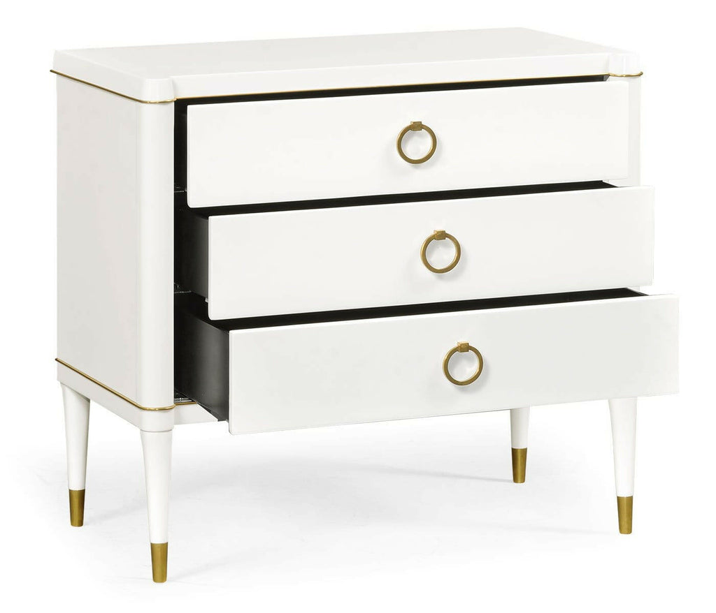 Jonathan Charles Small Chest of Drawers Painted Ivory House of Isabella UK