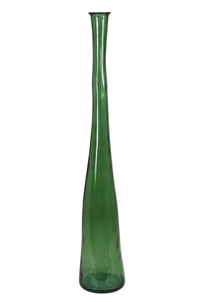 Light & Living Accessories Pack of 2 x Bottles 18x120 cm VONIGO glass green House of Isabella UK
