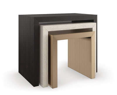 Caracole Contrast Nesting Table