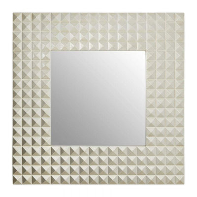 Noosa & Co. Mirrors Champagne Finish 3D Geometric Wall Mirror House of Isabella UK