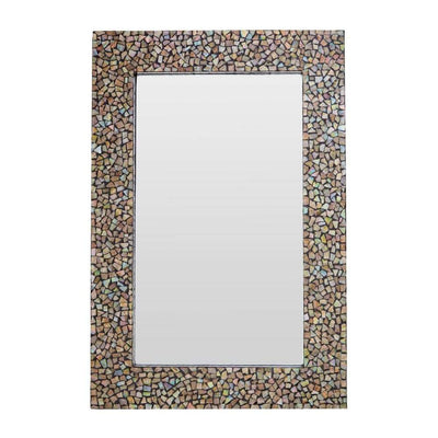 Noosa & Co. Mirrors Wall Mirror, Crackle Mosaic House of Isabella UK