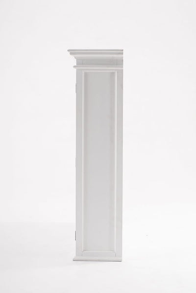 Novasolo Living Glass-Display Hutch Unit - Classic White House of Isabella UK