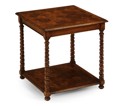 Jonathan Charles Square Side Table Oyster