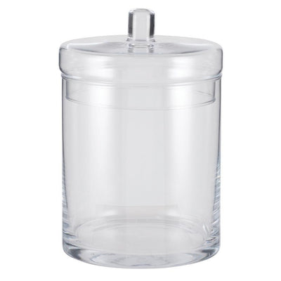 Pacific Lifestyle Accessories Clear Glass Tucana Lidded Jar Large House of Isabella UK