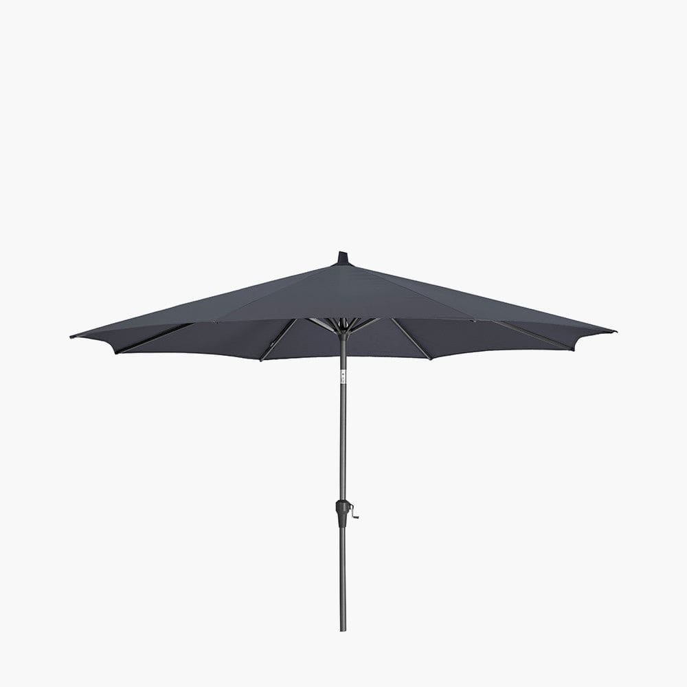 Pacific Lifestyle Outdoors Riva 3m Round Anthracite Parasol House of Isabella UK