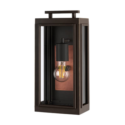 Quintessentiale Lighting Sutcliffe 1 Light Wall Lantern - Oil Rubbed Bronze House of Isabella UK