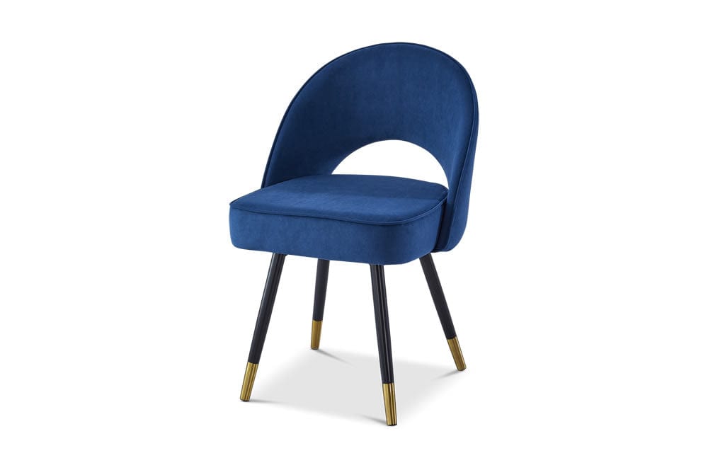 Berkeley London Designs Living Hoxton Dining Chair in Blue (Set of 2) House of Isabella UK