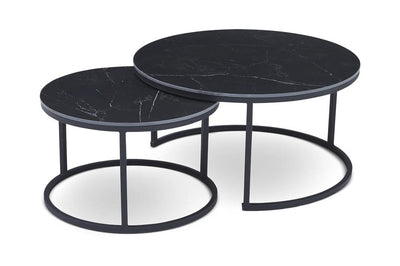Berkeley London Designs Living Soho Nested Coffee Table in Black House of Isabella UK
