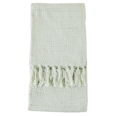 Bodhi Accessories Accrington Textured Throw Green House of Isabella UK