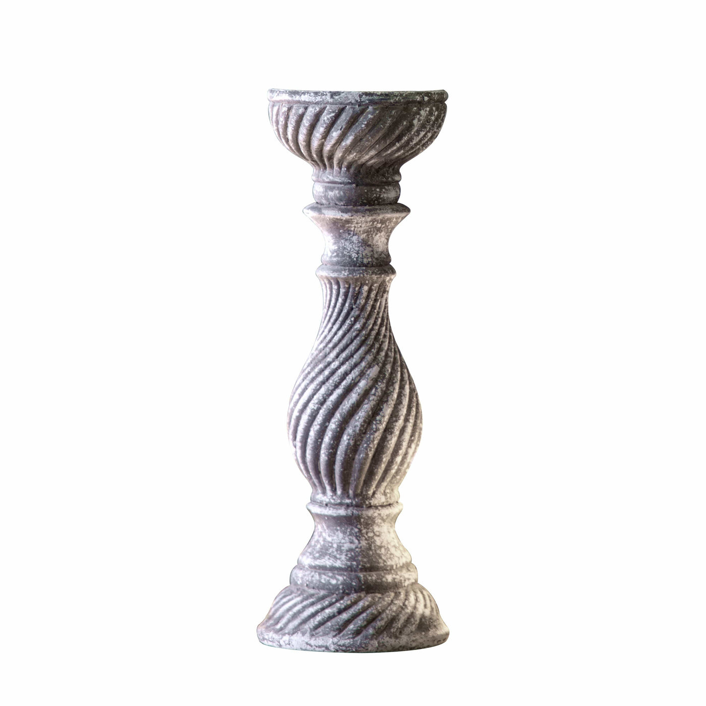 Bodhi Accessories Andersea Candlestick Aged Large House of Isabella UK