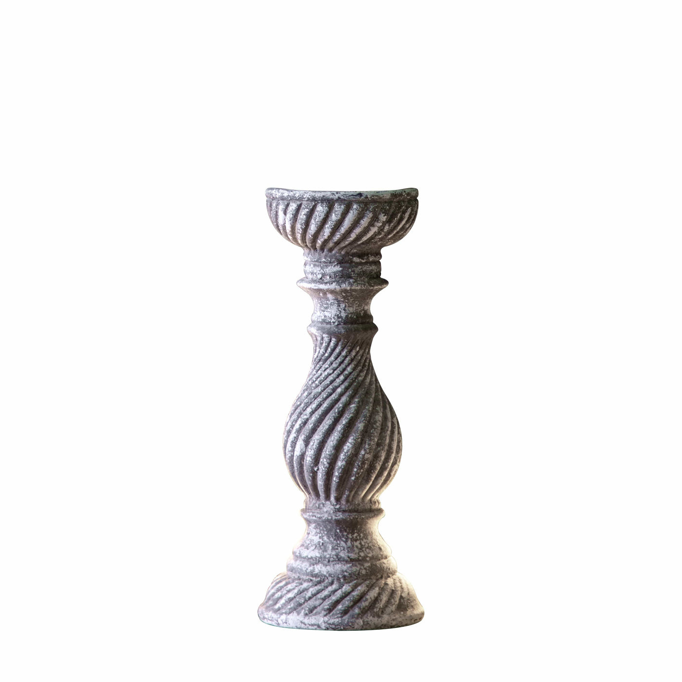 Bodhi Accessories Andersea Candlestick Aged Small House of Isabella UK