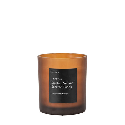 Bodhi Accessories Ashby Votive Tonka and Smoked Vetiver - Large House of Isabella UK