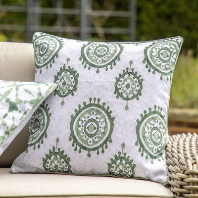 Bodhi Accessories Atherstone Cushion Cover Sage House of Isabella UK