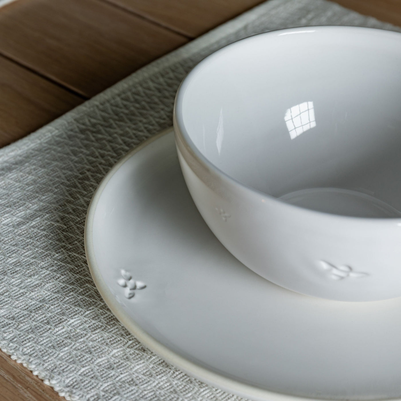 Bodhi Accessories Belluton Cereal Bowl White (Set of 4) House of Isabella UK