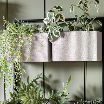 Bodhi Accessories Boarstall Wall Planter - Grey House of Isabella UK