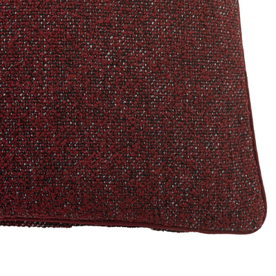 Bodhi Accessories Boucle Natural Cushion Cover Merlot House of Isabella UK