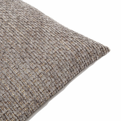 Bodhi Accessories Chenille Cushion Cover Grey House of Isabella UK