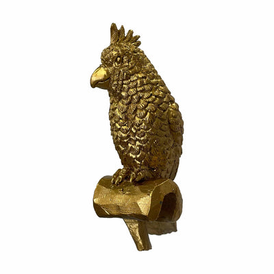 Bodhi Accessories Crieff Parrot Pot Hanger Gold (2pk) House of Isabella UK