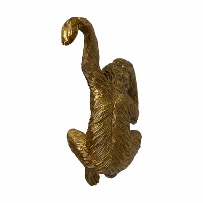 Bodhi Accessories Crumplehorn Orangutan Pot Hanger Gold (2pk) House of Isabella UK