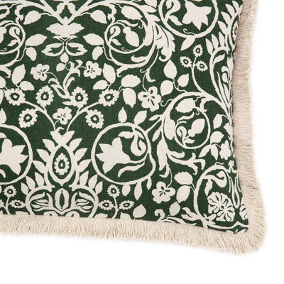 Bodhi Accessories Helmsley Cushion Cover Olive House of Isabella UK