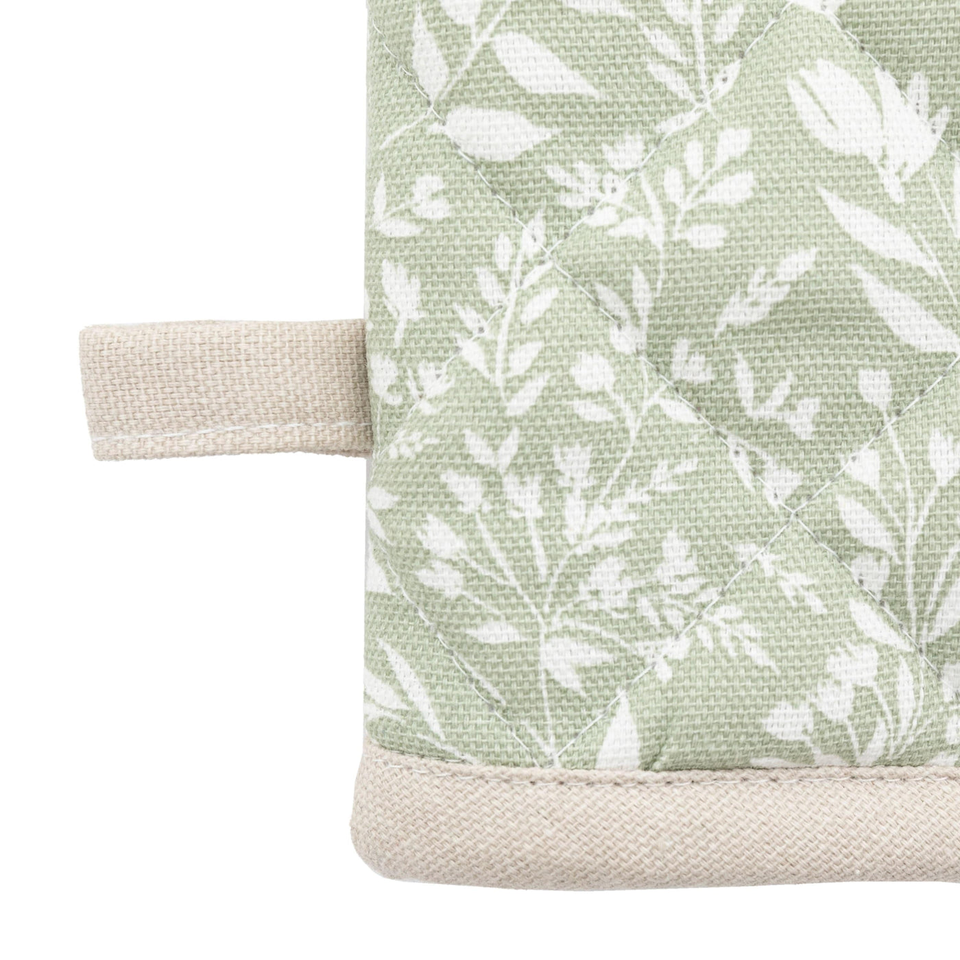 Bodhi Accessories Sage Floral Oven Glove House of Isabella UK