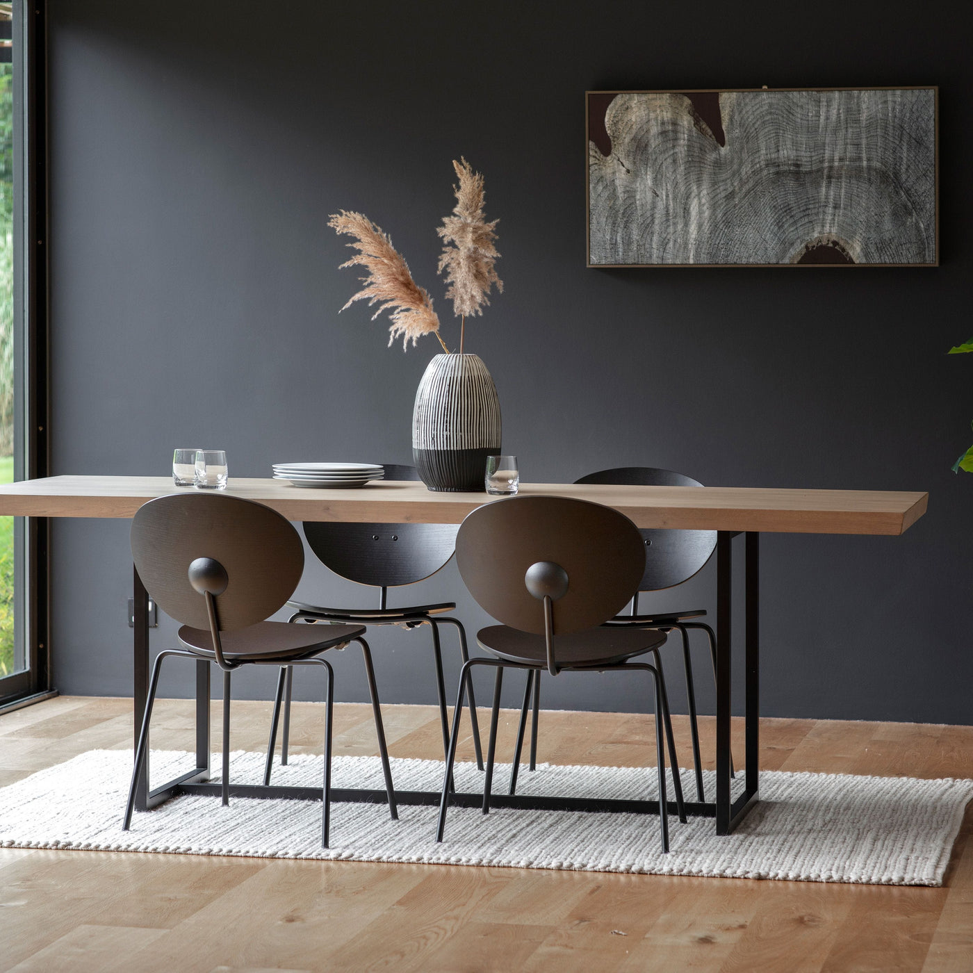 Bodhi Dining Calvo Dining Table - Grey House of Isabella UK