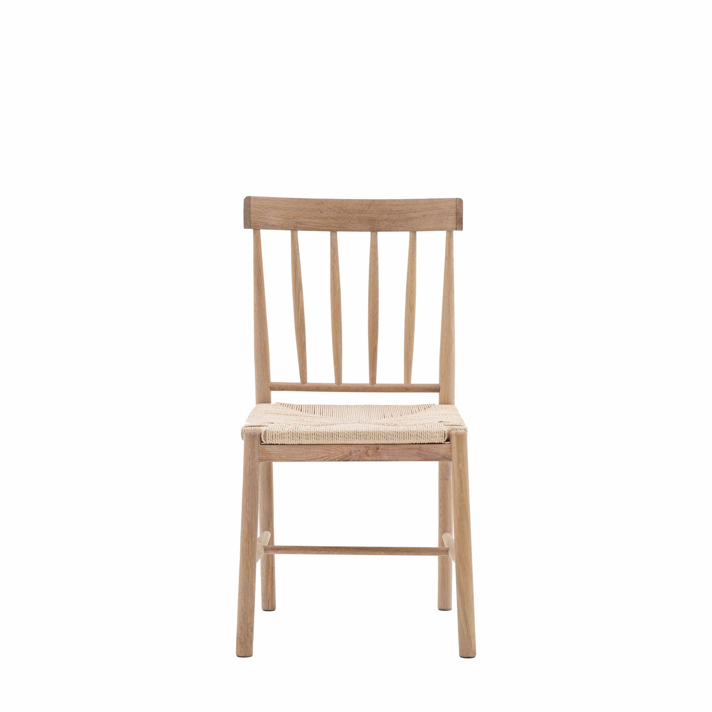 Bodhi Dining Chapel Dining Chair 2pk - Natural House of Isabella UK