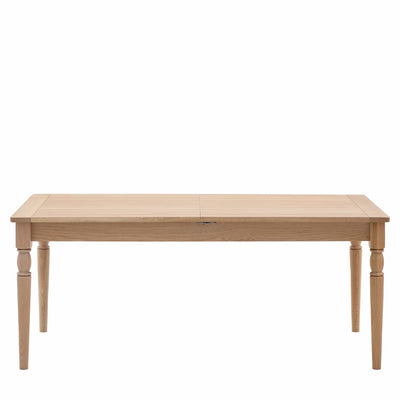 Bodhi Dining Chapel Extending Dining Table - Natural House of Isabella UK