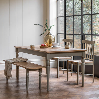 Bodhi Dining Chapel Extending Dining Table - Prairie House of Isabella UK